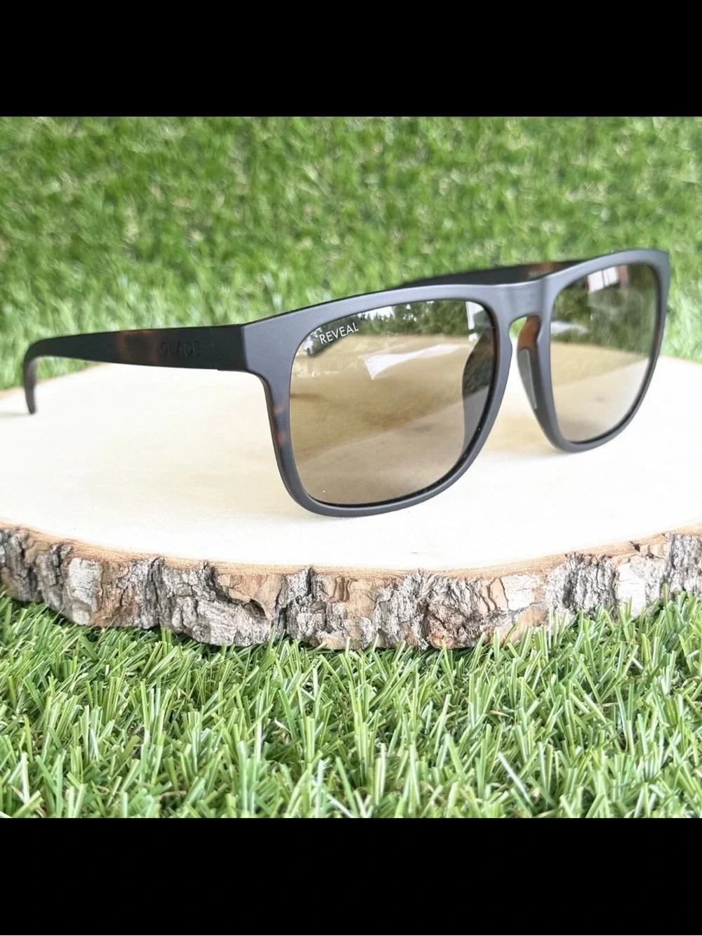 Glade Townie XL Polarized Sunglasses Brown Tortoise Frame Men’s Women’s Active